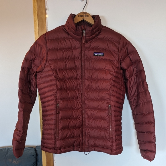 Patagonia Down Sweater - red SZ S - Picture 3 of 5